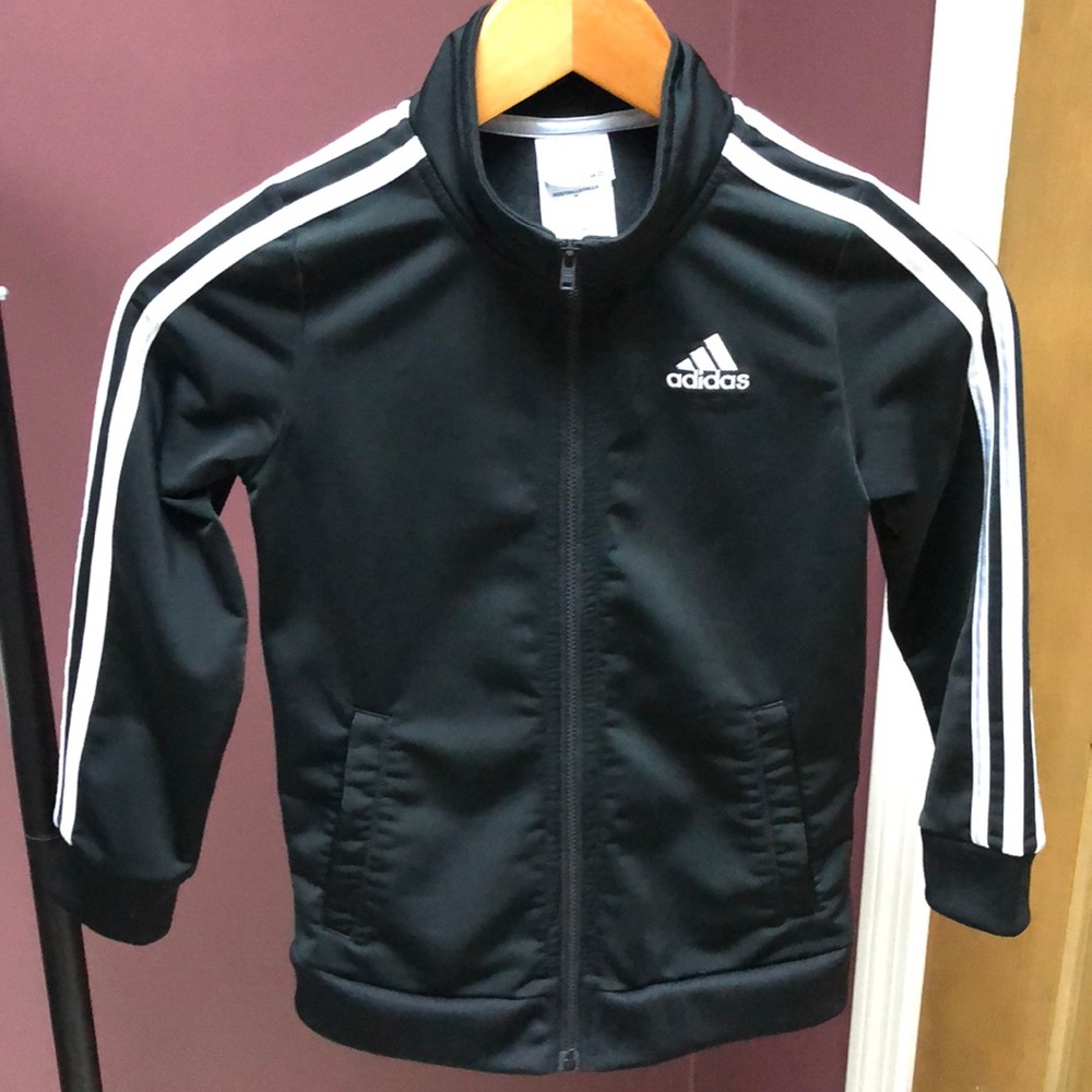 Boys Adidas full zip training jacket